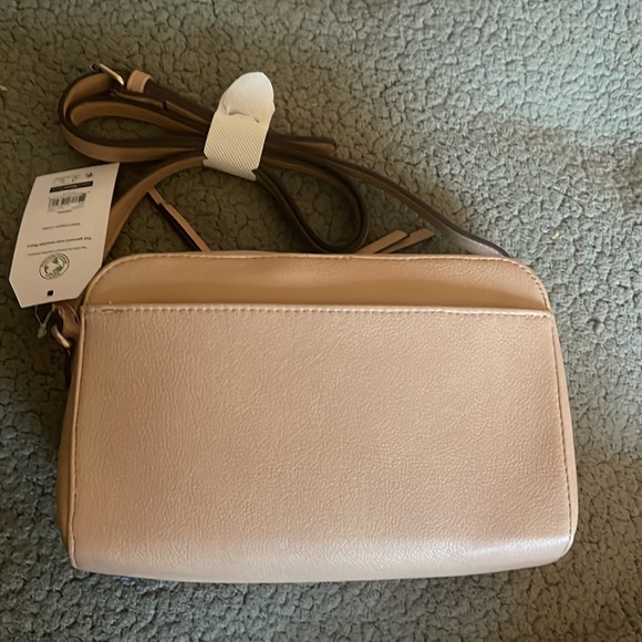 NWT Beige Powder Pink and White Purse - Picture 3 of 4